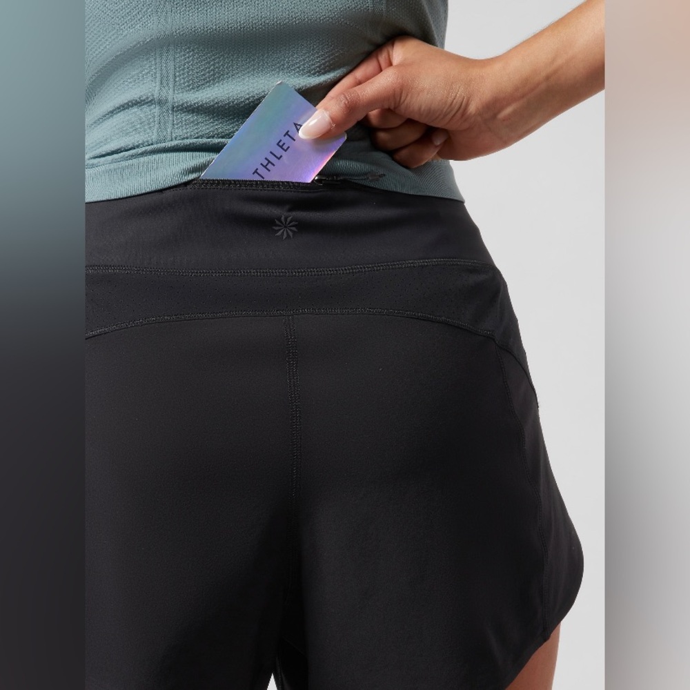 ATHLETA RUN WITH IT 3.5” SHORT - Picture 12 of 13